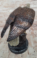 Bronze Bald Eagle Sculpture – Moigniez Signature Piece