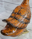 Vienna Bronze Garden Duck 15" x 17" Highly Detailed Colors
