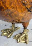 Vienna Bronze Garden Duck 15" x 17" Highly Detailed Colors