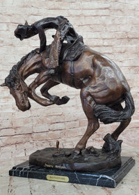 Rattlesnake by Frederic Remington Bronze Sculpture 21" x 17"