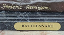 Rattlesnake by Frederic Remington Bronze Sculpture 21" x 17"