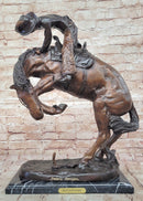 Rattlesnake by Frederic Remington Bronze Sculpture 21" x 17"