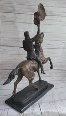 Buffalo Signal by Frederic Remington Bronze 33" x 26"