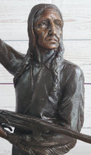 Buffalo Signal by Frederic Remington Bronze 33" x 26"