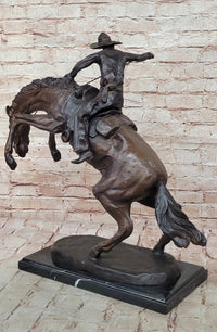 Bronco Buster Frederic Remington Bronze 24" x 26"