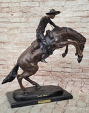 Bronco Buster Frederic Remington Bronze 24" x 26"