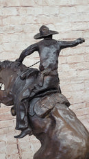 Bronco Buster Frederic Remington Bronze 24" x 26"