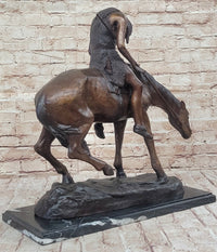 End of the Trail James Fraser Bronze Sculpture 21" x 22"