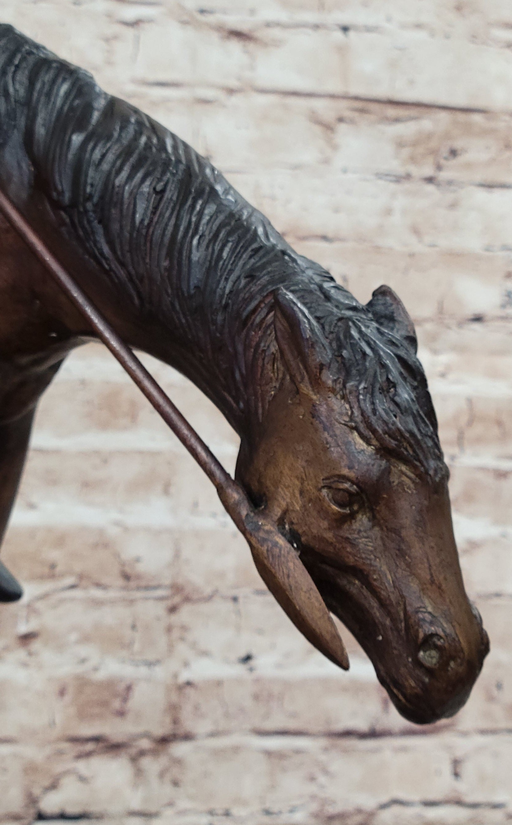 End of the Trail James Fraser Bronze Sculpture 21" x 22"