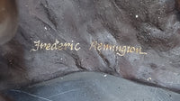 Old Dragoons by Frederic Remington Bronze 16" x 34" Sculpture