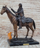 Frederic Remington PEACE Native American Indian Bronze Sculpture