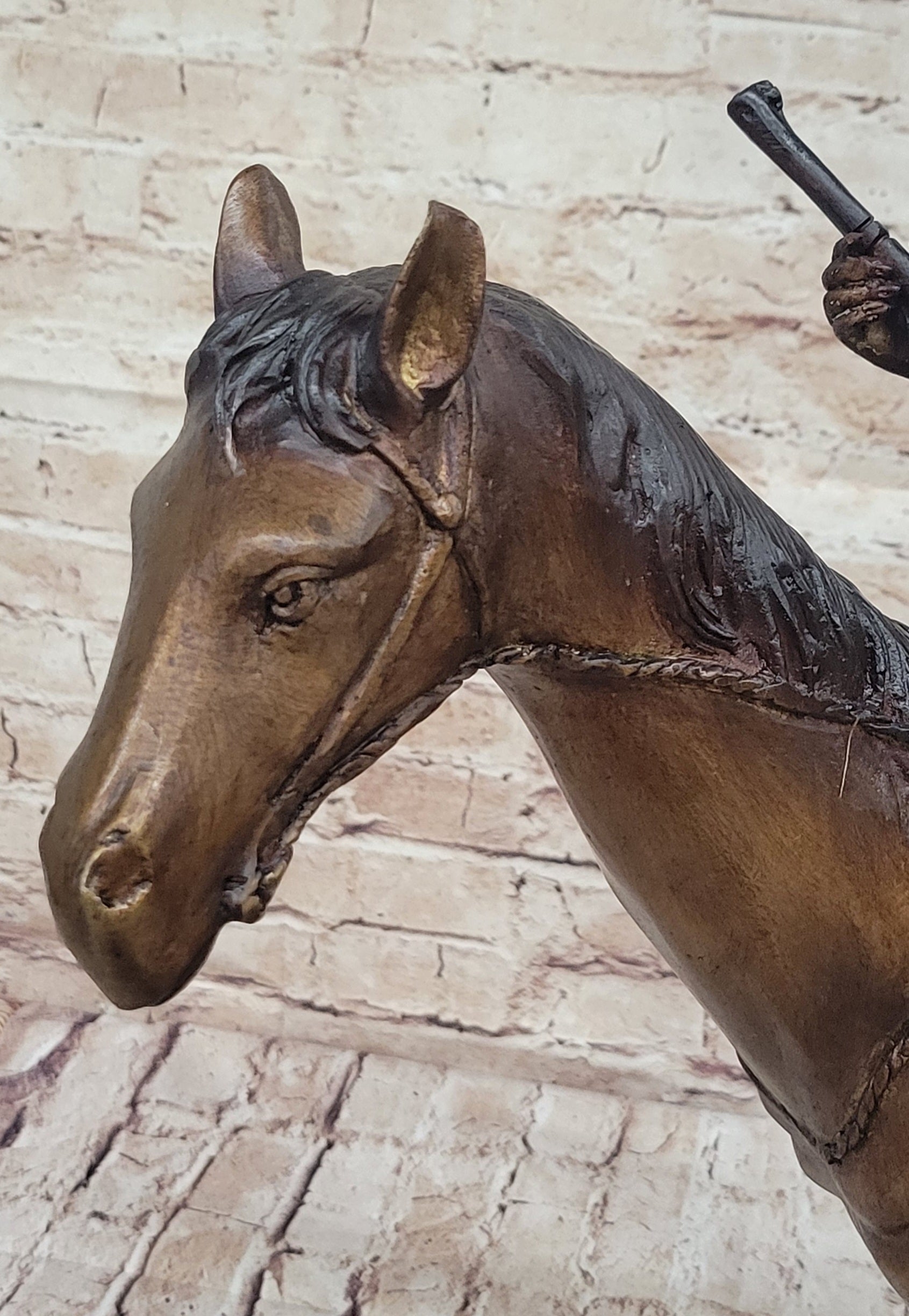 Frederic Remington PEACE Native American Indian Bronze Sculpture