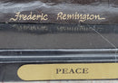 Frederic Remington PEACE Native American Indian Bronze Sculpture