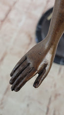 Art Deco Bronze Dancer – Elegant Female Figure