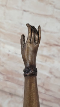 Chiparus Bronze Sculpture Egyptian Dancer with Outstretched Arms