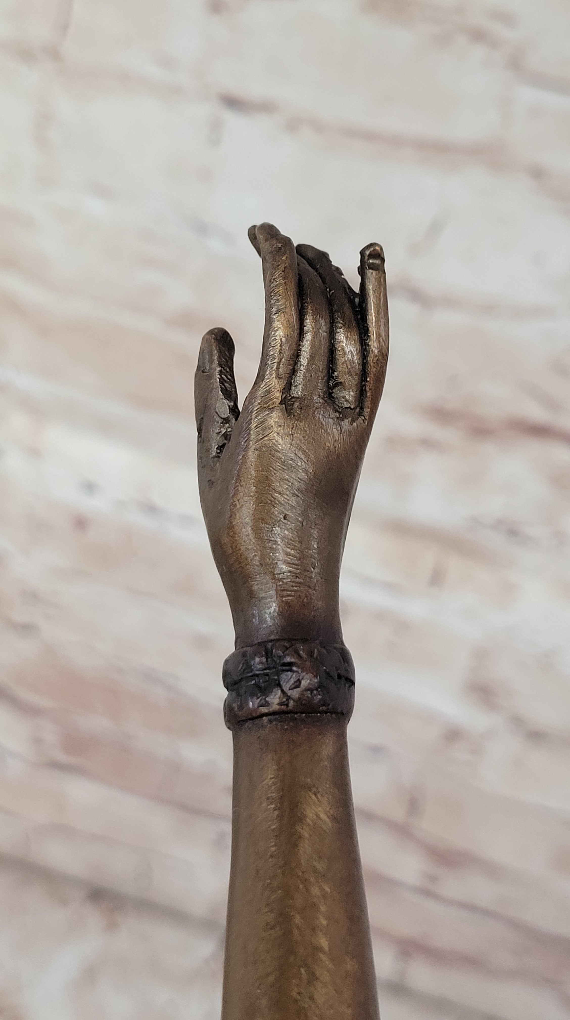 Chiparus Bronze Sculpture Egyptian Dancer with Outstretched Arms