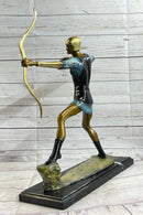 Robin Hood Bronze Longbow Sculpture Signed LTD Edition