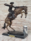 Bronco Buster by Frederic Remington Bronze 17" x 18"