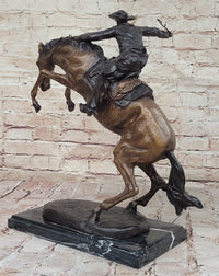 Bronco Buster by Frederic Remington Bronze 17" x 18"