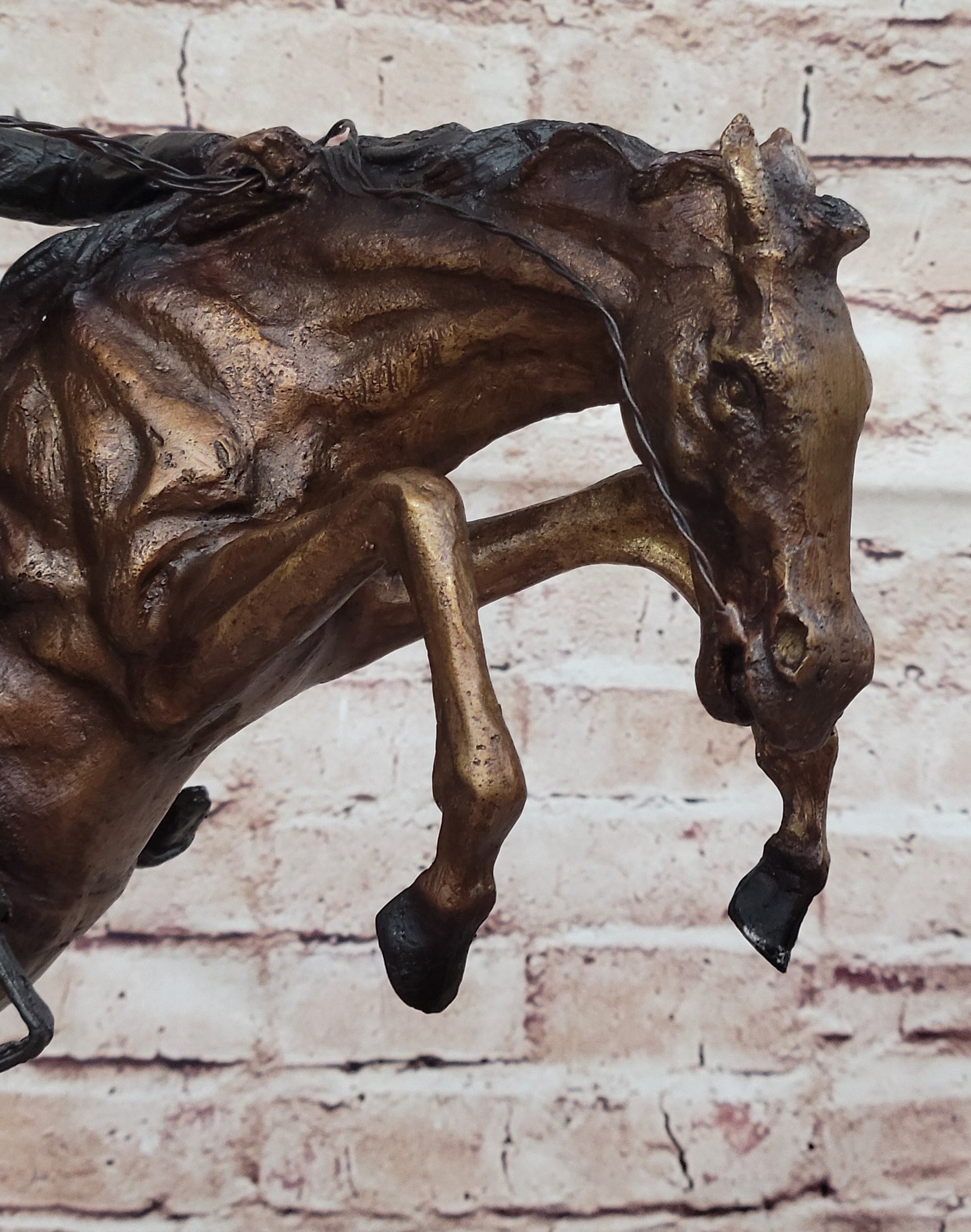 Bronco Buster by Frederic Remington Bronze 17" x 18"