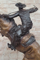 Bronco Buster by Frederic Remington Bronze 17" x 18"