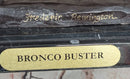 Bronco Buster by Frederic Remington Bronze 17" x 18"