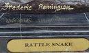 Frederic Remington RATTLESNAKE Rearing Horse Western Bronze Sculpture Statue 18" x 16"