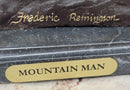 Mountain Man Frederic Remington Bronze Sculpture 21" x 17"