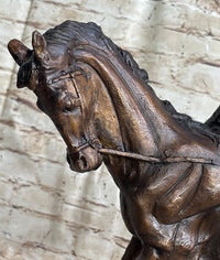 Frederic Remington Cowboy Bronze Sculpture 17" x 21"