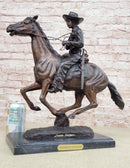 Trooper of the Plains by Frederic Remington Bronze 17" x 19"
