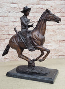 Trooper of the Plains by Frederic Remington Bronze 17" x 19"