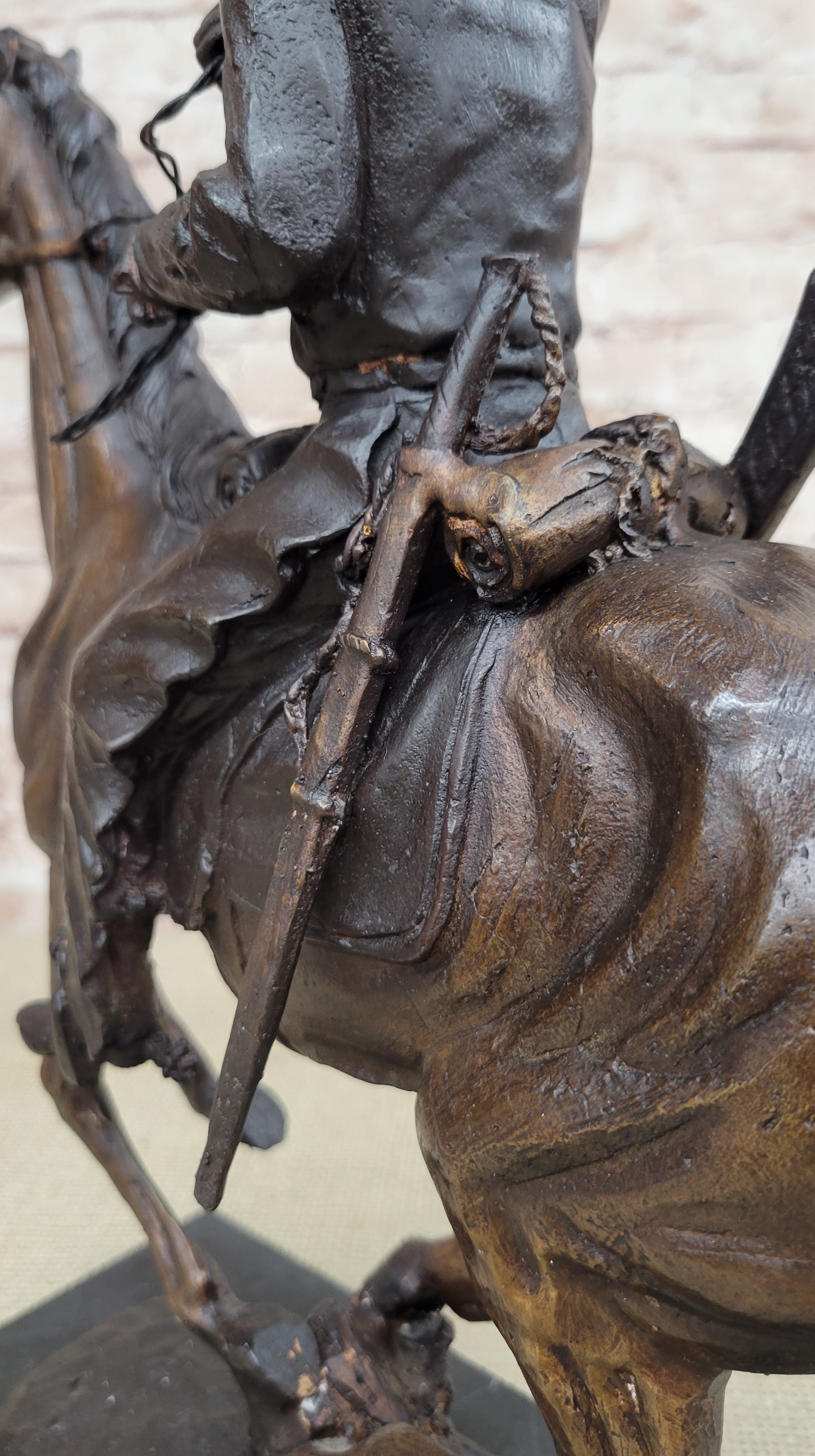 Trooper of the Plains by Frederic Remington Bronze 17" x 19"