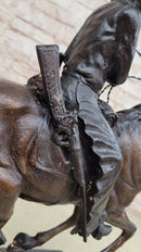 Trooper of the Plains by Frederic Remington Bronze 17" x 19"