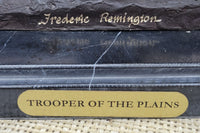 Trooper of the Plains by Frederic Remington Bronze 17" x 19"
