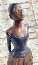 Tribute to Degas Little Ballerina Bronze Sculpture