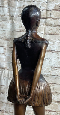 Tribute to Degas Little Ballerina Bronze Sculpture