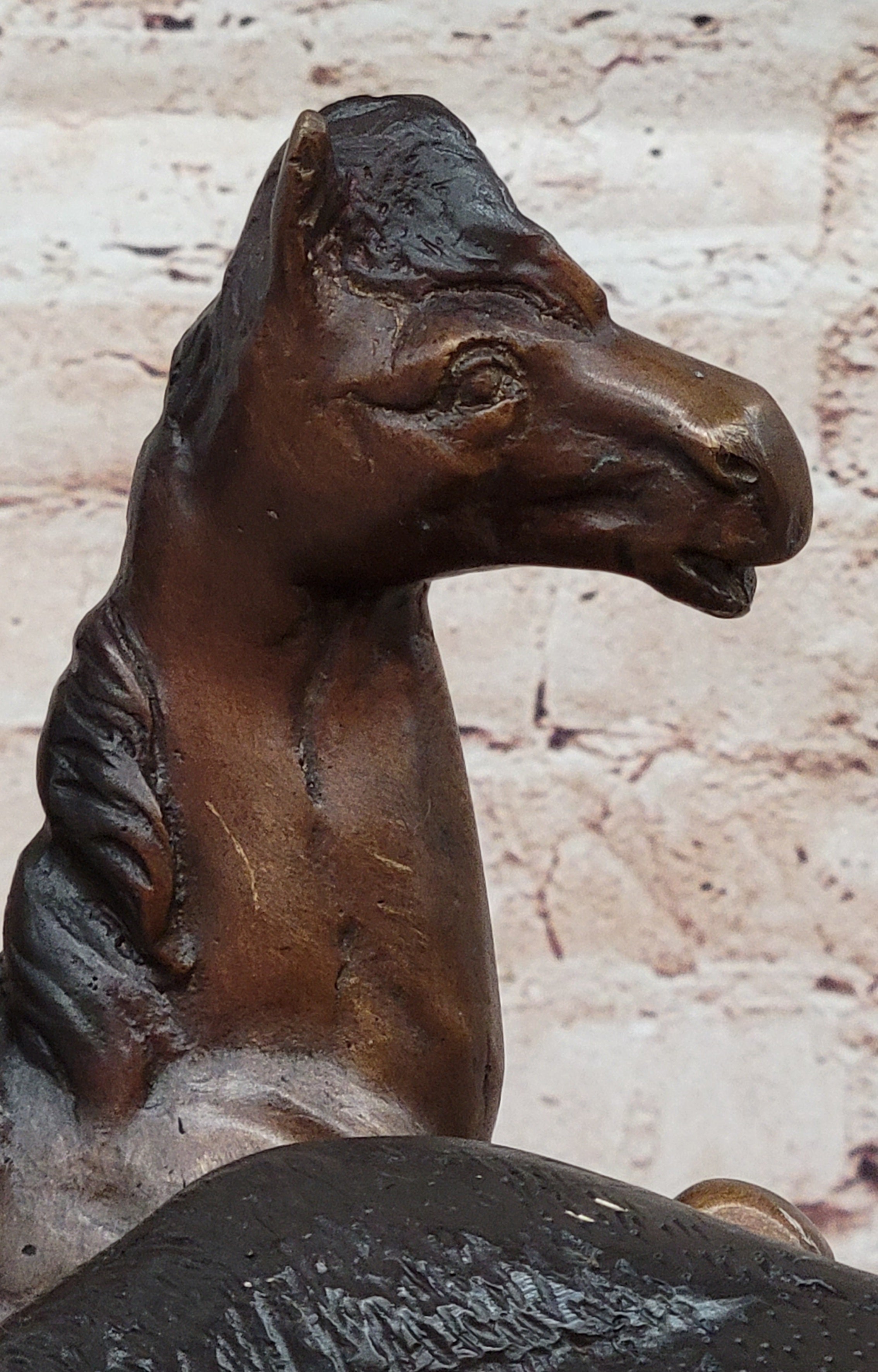 BUFFALO HUNT by Frederic Remington Native American Western Bronze Statue Sculpture 13" x 17"