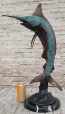 Marlin Fish Bronze Sculpture Nautical LTD Ed. 26" x 15"