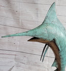 Marlin Fish Bronze Sculpture Nautical LTD Ed. 26" x 15"