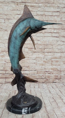 Marlin Fish Bronze Sculpture Nautical LTD Ed. 26" x 15"