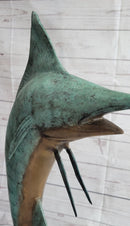 Marlin Fish Bronze Sculpture Nautical LTD Ed. 26" x 15"