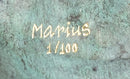 Marlin Fish Bronze Sculpture Nautical LTD Ed. 26" x 15"