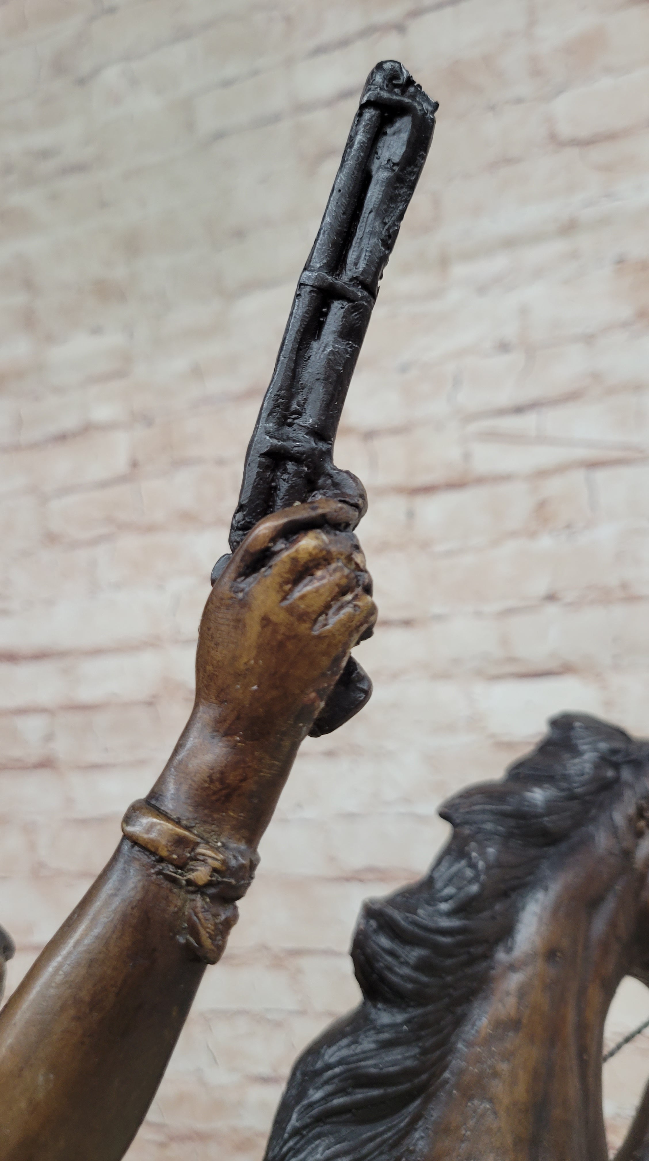 WAR CHIEF Native American Bronze Sculpture 24" x 23"