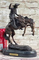 Bronco Buster Bronze by Frederic Remington 10" x 9"