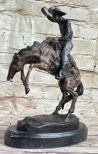 Bronco Buster Bronze by Frederic Remington 10" x 9"