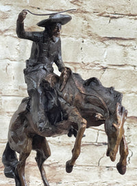 Bronco Buster Bronze by Frederic Remington 10" x 9"