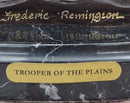 Trooper of the Plains by Frederic Remington Bronze Sculpture 10" x 10"