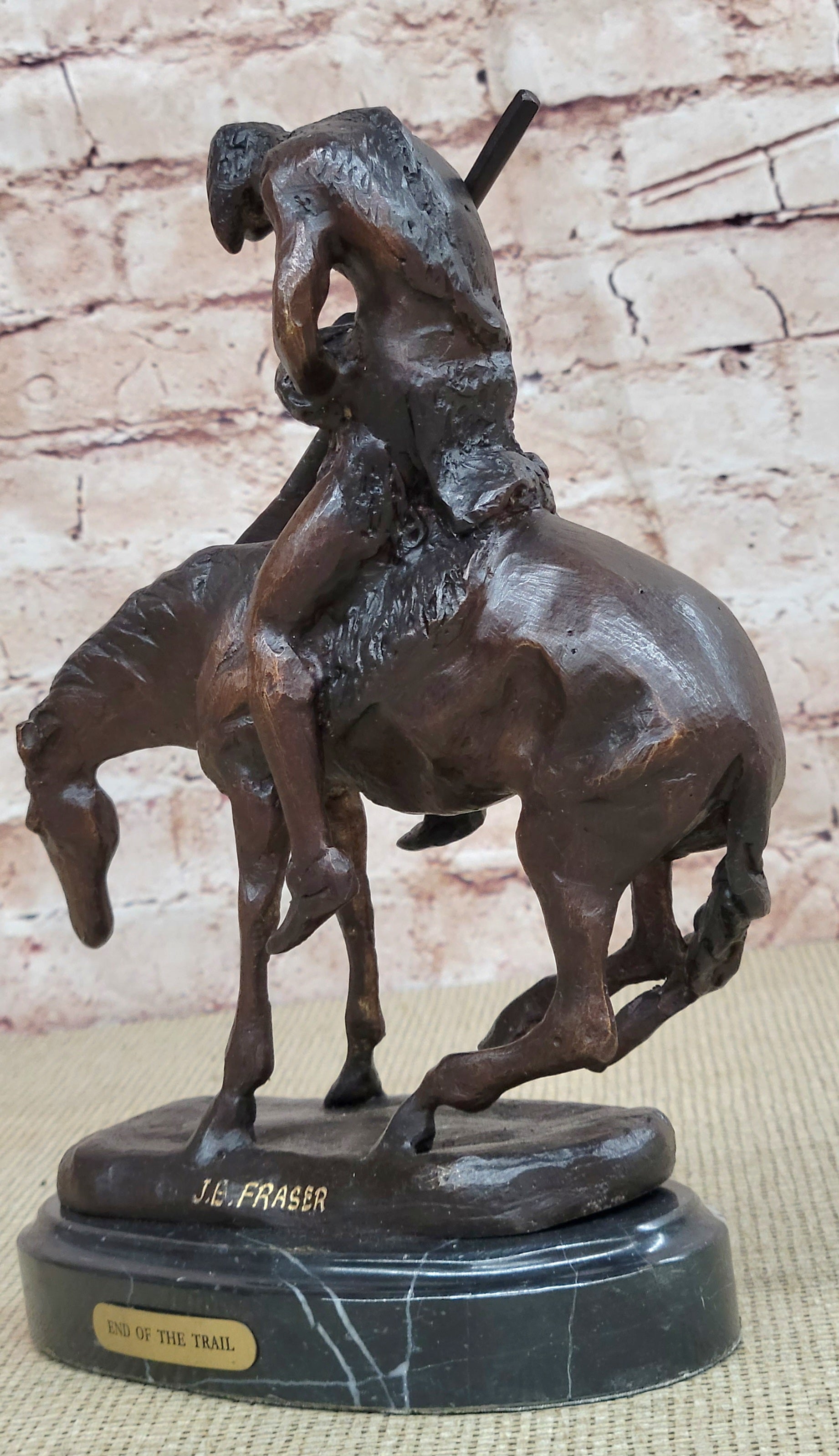 Bronze Replica of End of the Trail by J. E. Fraser