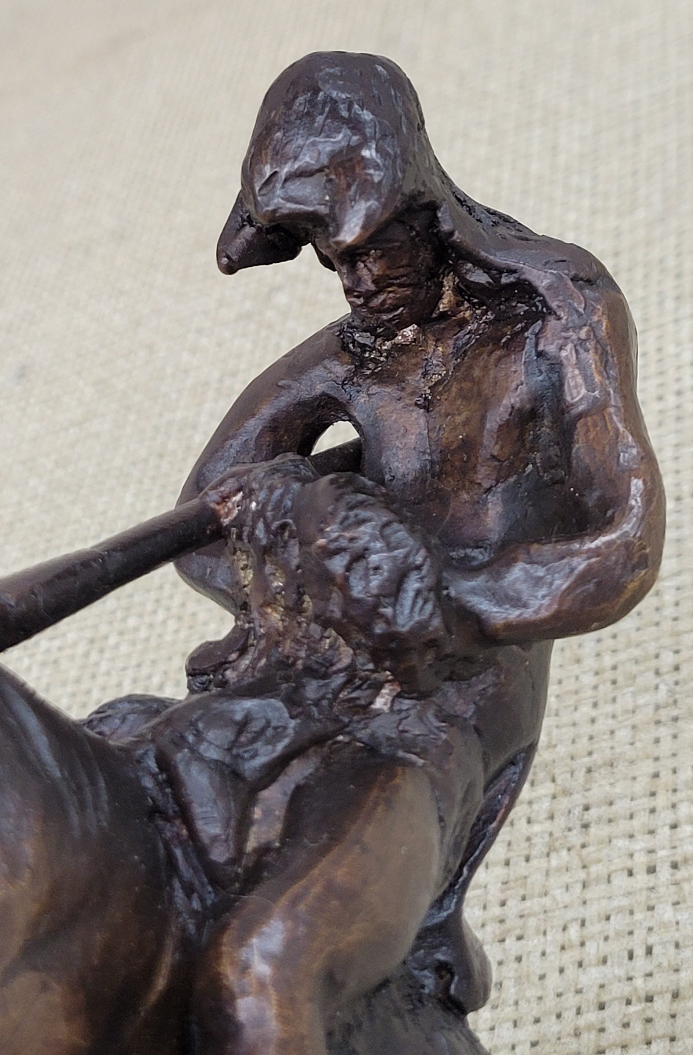 Bronze Replica of End of the Trail by J. E. Fraser