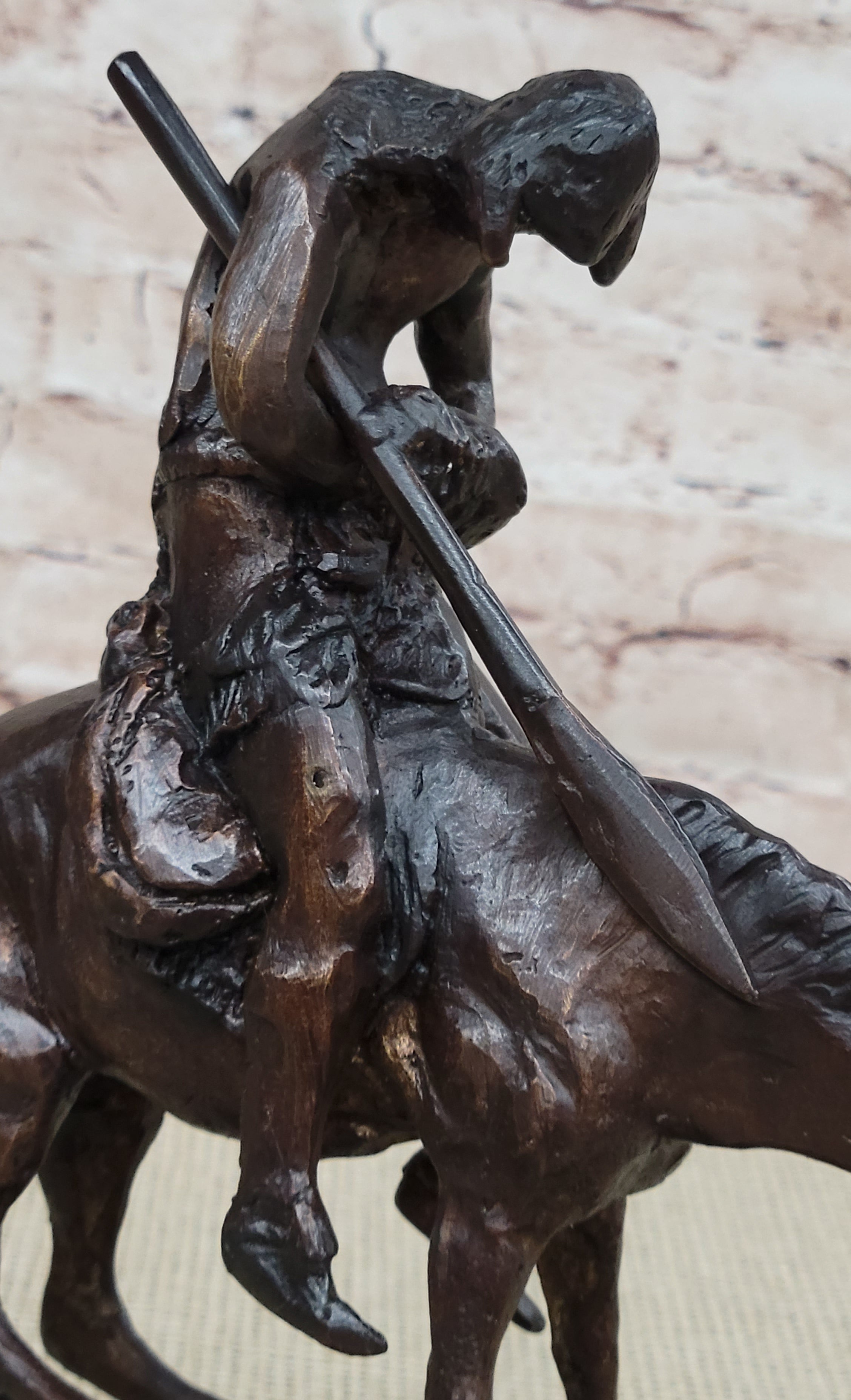 Bronze Replica of End of the Trail by J. E. Fraser